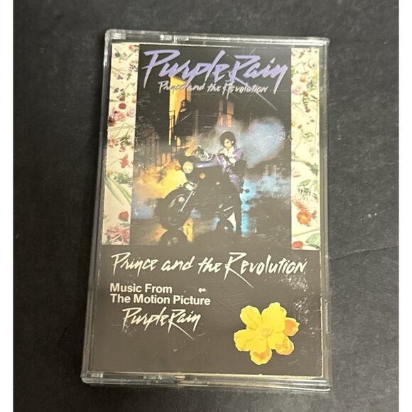 Purple Rain Prince Prince and the Revolution Tape Cassette 1984 Let’s Go Crazy - Picture 1 of 7